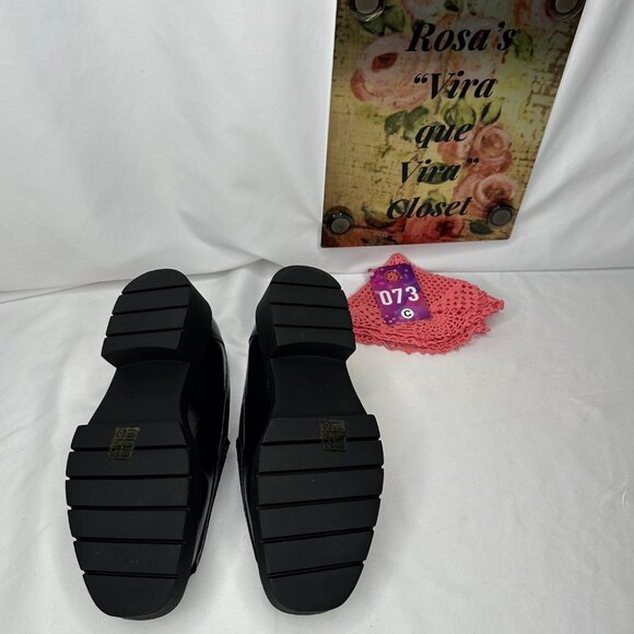 NW/OT or box NYDJ Henna Platform Loafer Navy Size 8.5 M - Picture 7 of 16